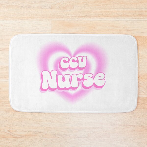 Item preview, CCU Nurse (Pink Hearts) designed and sold by Whackadoodletee.