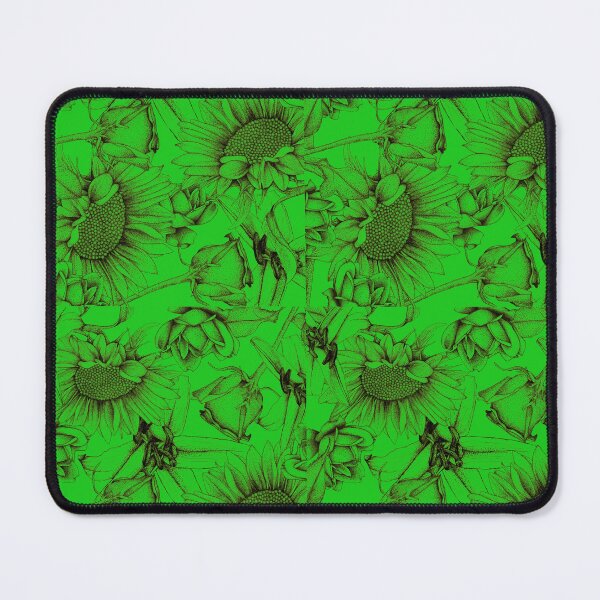 Item preview, Bright Green Floral Print  designed and sold by Flower Magic .