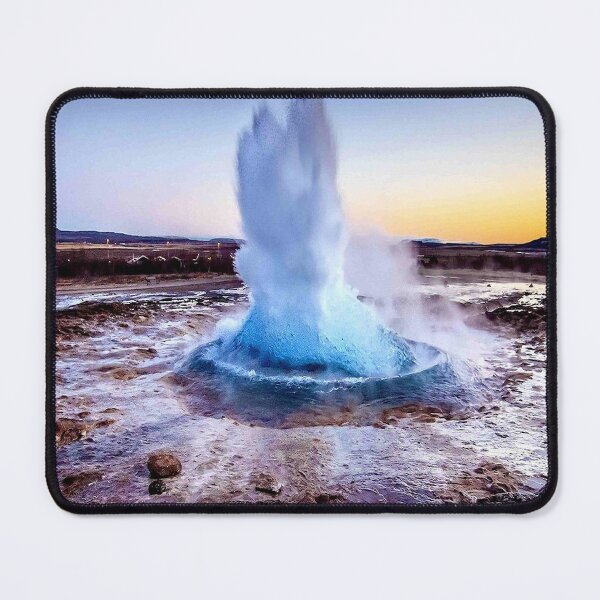 Item preview, Stokkur Geyser : Iceland Travel and Tourism Advertising Print designed and sold by posterbobs.