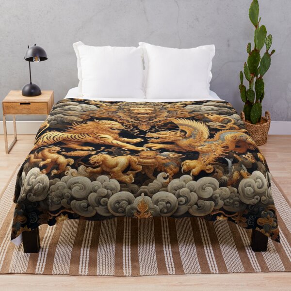Item preview, Lion vsTiger Traditional Chinese Painting designed and sold by Yas_oma.