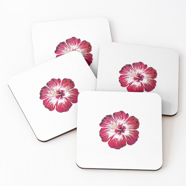 Item preview, Mischievous hibiscus, flower pattern, flower power designed and sold by EMMonovi.