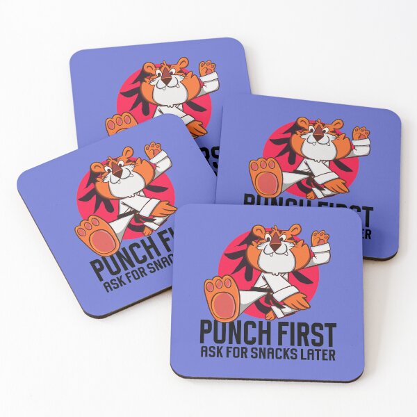 Item preview, Martial Arts Tiger : Punch Now Snack Later designed and sold by ImaginarStore.