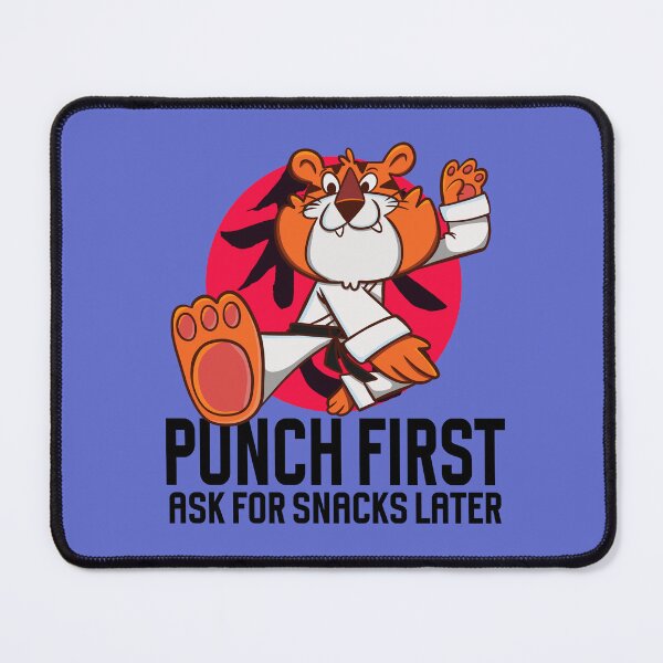 Item preview, Martial Arts Tiger : Punch Now Snack Later designed and sold by ImaginarStore.