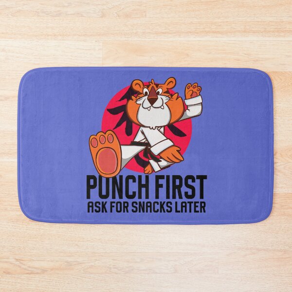 Item preview, Martial Arts Tiger : Punch Now Snack Later designed and sold by ImaginarStore.