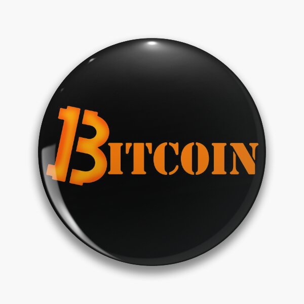 Item preview, Bitcoin Stencil Text designed and sold by Hot Yoga Life.