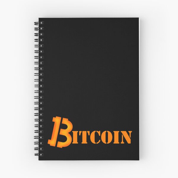 Item preview, Bitcoin Stencil Text designed and sold by Hot Yoga Life.