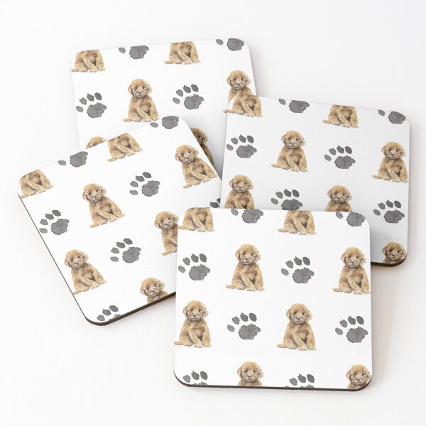 Item preview, Goldendoodle Puppy Print designed and sold by bungalowhouse.