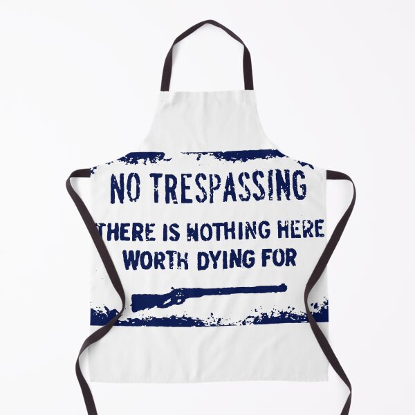 Item preview, No Trespassing – Worth Dying For Wolf Man movie 2025 designed and sold by ironpalette.