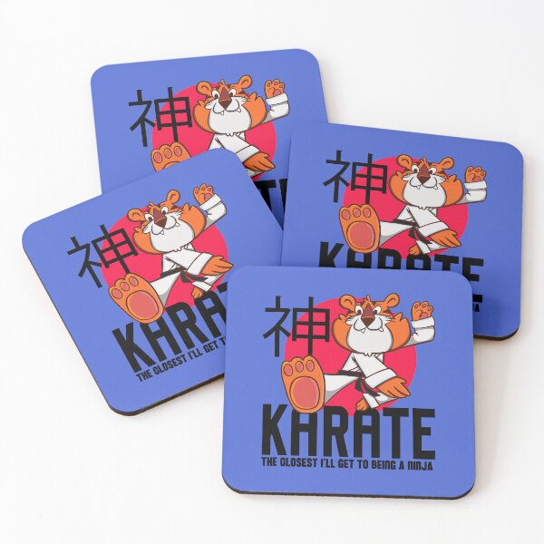 Item preview, Fierce Karate Tiger: Closest to Ninja Awesomeness designed and sold by ImaginarStore.