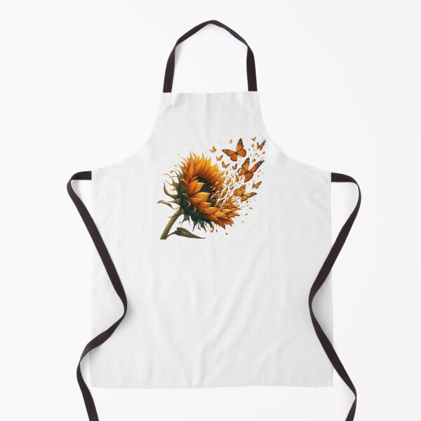 Item preview, Sunflower Transforming into Butterflies designed and sold by MuttsDesigns.