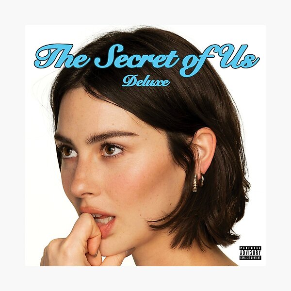 Item preview, The Secret of Us Deluxe Blue Cover designed and sold by aestheticqueen.