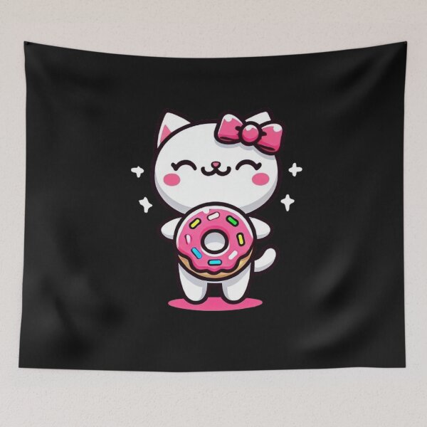 Item preview, Kitty and her Magic Donut designed and sold by SztylishDesigns.