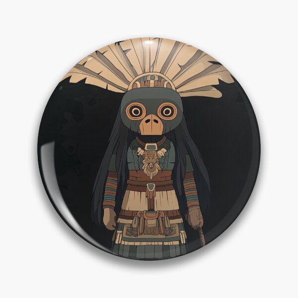 Item preview, Xipe Totec, Aztec deity | Anime style designed and sold by ComicsFactory.