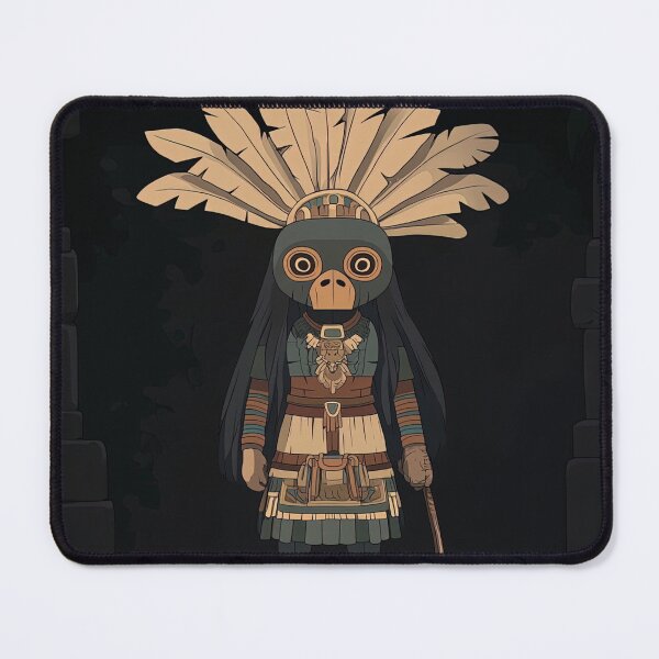 Item preview, Xipe Totec, Aztec deity | Anime style designed and sold by ComicsFactory.