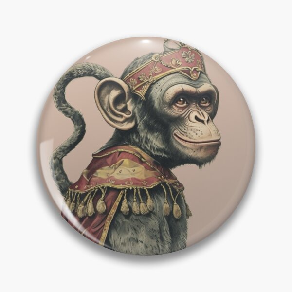 Item preview, Demented Old Circus Monkey  designed and sold by artenvironments.