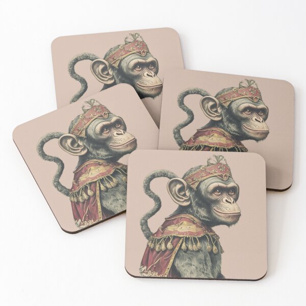Item preview, Demented Old Circus Monkey  designed and sold by artenvironments.