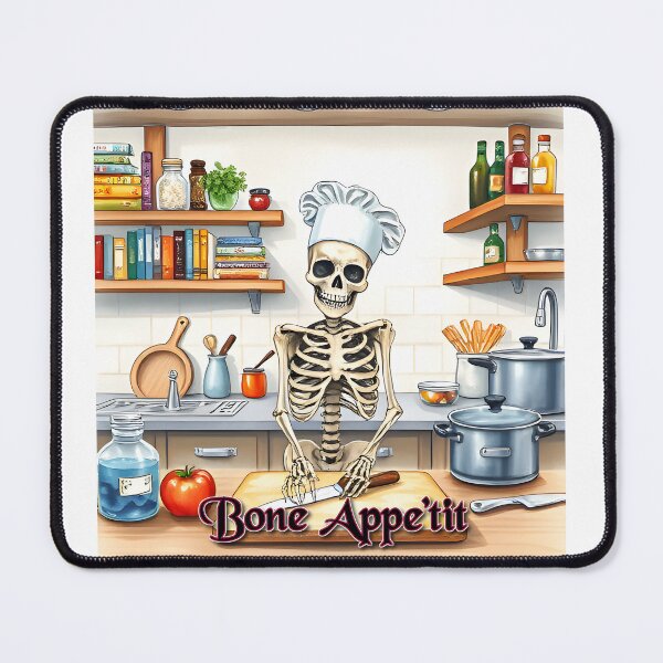 Item preview, Bone Appetit Skeleton in the Kitchen designed and sold by BougieSouthern.