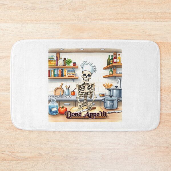 Item preview, Bone Appetit Skeleton in the Kitchen designed and sold by BougieSouthern.