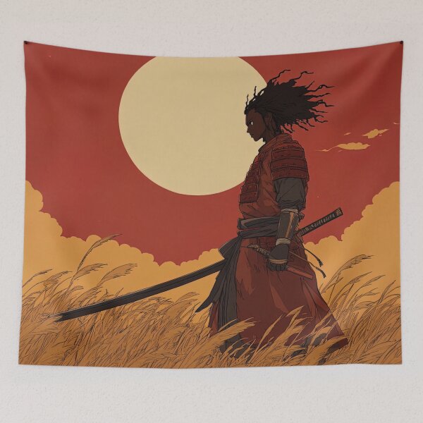 Item preview, Yasuke, Samurai  | Anime style designed and sold by ComicsFactory.