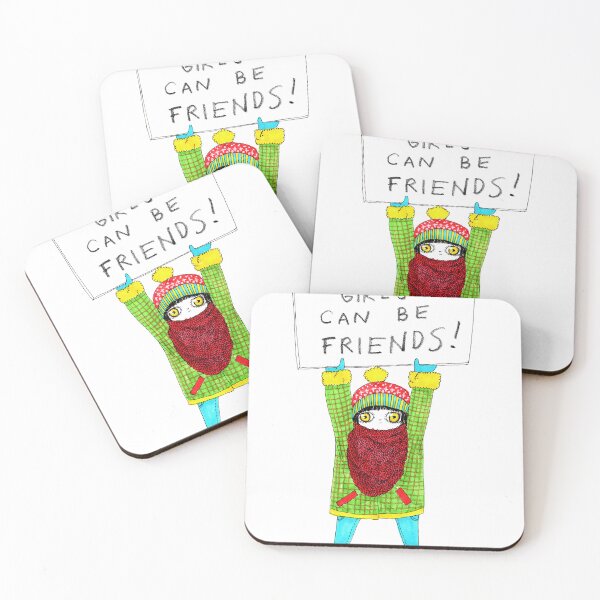 Item preview, BOYS AND GIRLS CAN BE FRIENDS!! designed and sold by Ani Castillo.