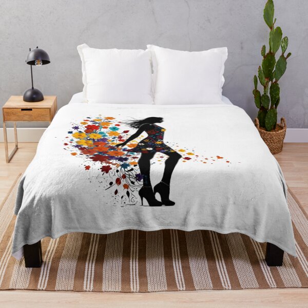 Item preview, Chica bonita con flores designed and sold by Bernard G..