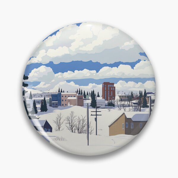 Artikelvorschau, Yellowknife, Stadt | Anime-Stil entworfen und verkauft von ComicsFactory.