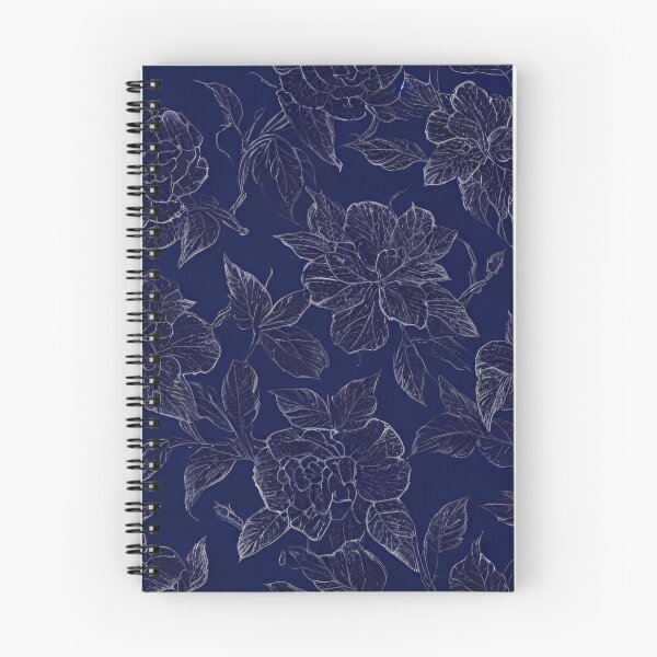 Item preview, Rich Blue Floral Design designed and sold by BubbleGalaxy.