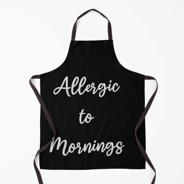 Item preview, Allergic to Mornings designed and sold by Arcane Adorable.