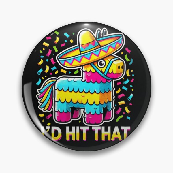 Item preview, Cinco de Mayo Party I'd Hit That Pinatas designed and sold by SztylishDesigns.