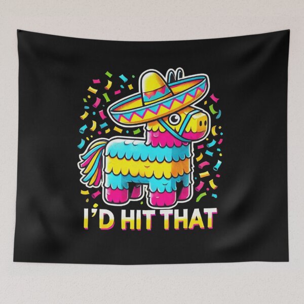 Item preview, Cinco de Mayo Party I'd Hit That Pinatas designed and sold by SztylishDesigns.