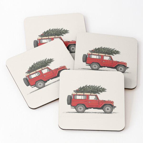 Item preview, Toyota Land Cruiser J40 Christmas designed and sold by blackdogshop.