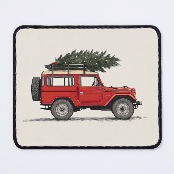 Item preview, Toyota Land Cruiser J40 Christmas designed and sold by blackdogshop.