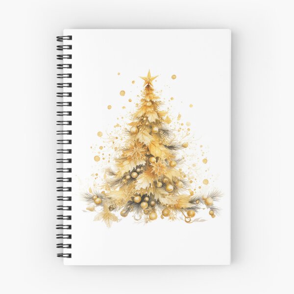 Item preview, Golden Christmas tree designed and sold by Rompecabezas.