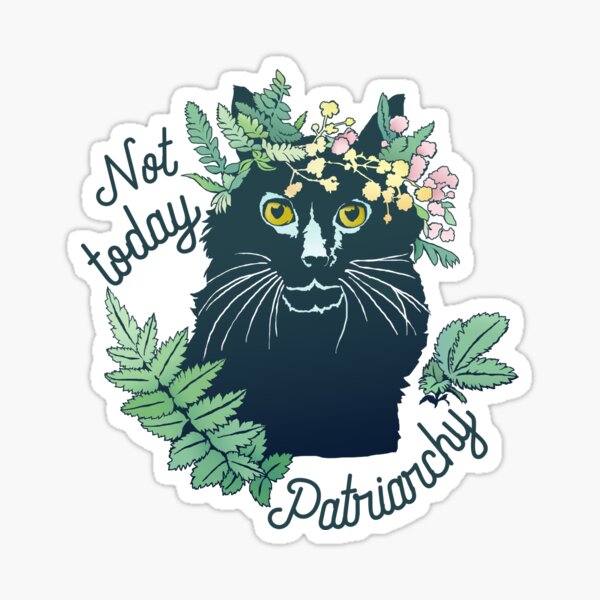 Item preview, Not Today Patriarchy designed and sold by fabfeminist.