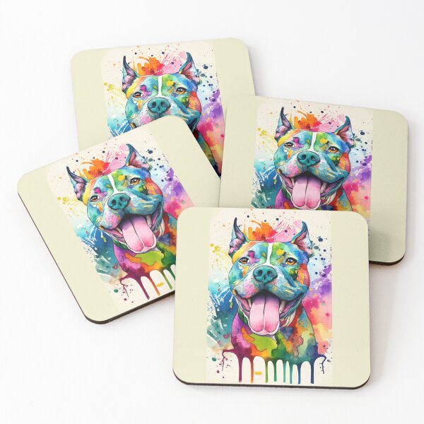 Item preview, Pitbull dog art for pitbull lovers designed and sold by PetArt  ⭐⭐⭐⭐⭐.