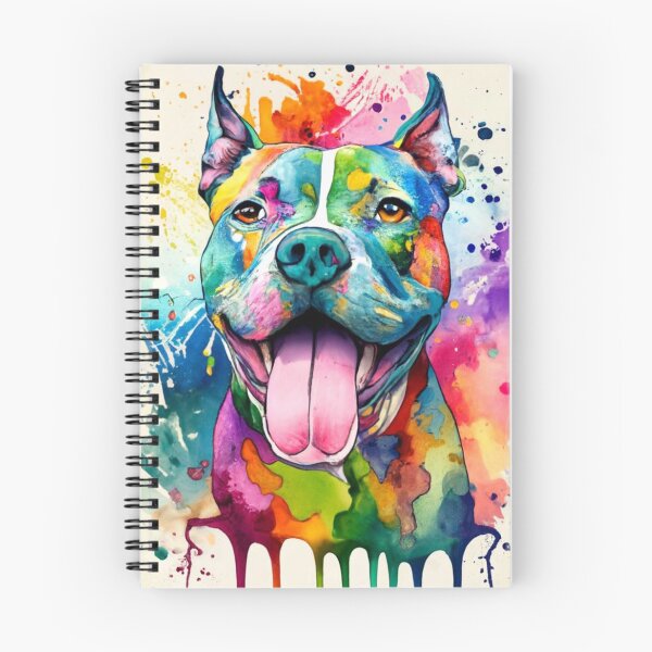 Item preview, Pitbull dog art for pitbull lovers designed and sold by PetArt  ⭐⭐⭐⭐⭐.