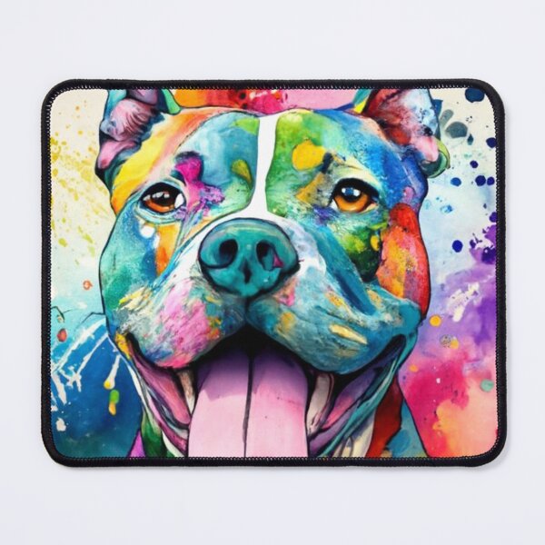 Item preview, Pitbull dog art for pitbull lovers designed and sold by PetArt  ⭐⭐⭐⭐⭐.