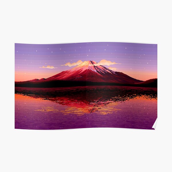 Mount Fuji Poster
