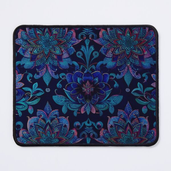 Item preview, Velvety Multicolored Floral Print designed and sold by BubbleGalaxy.