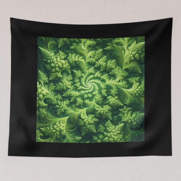 Item preview, Veggie Fractal 1 designed and sold by Sybille-Yates.