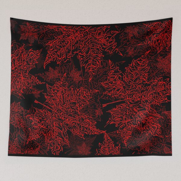 Item preview, autumn written leaves layered over each other designed and sold by JoeEJackson.