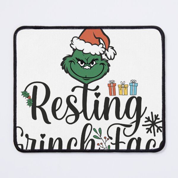 Item preview, Resting Grinch Face christmas tshirt designed and sold by Grxcreation.