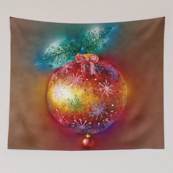 Item preview, Adorno navideño antiguo designed and sold by noisyduck.