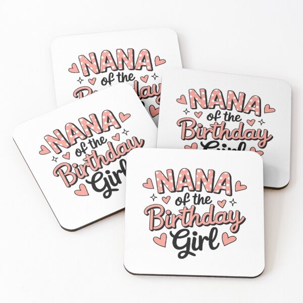Item preview, Nana Of The Birthday Pink Girl Matching Family designed and sold by SztylishDesigns.