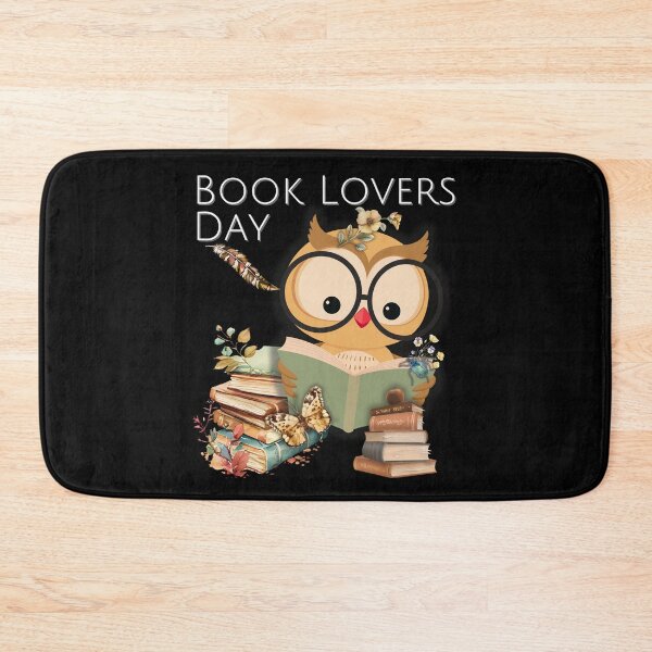 Item preview, Book Lovers Day Cute Owl Reading Colorful Design designed and sold by EarthArtDesigns.