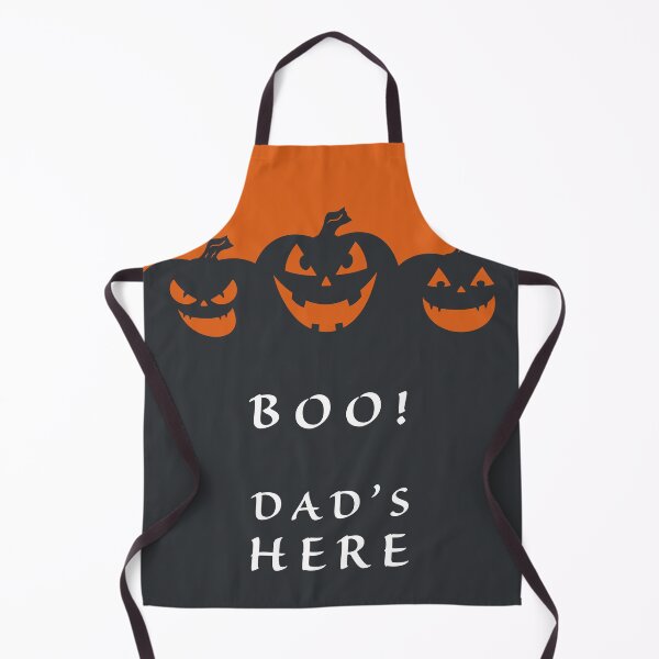 Item preview, Boo! Dad's Here: Funny Halloween Dad Print designed and sold by cabana.space.