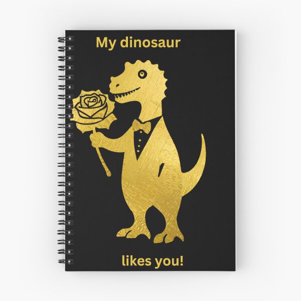 Item preview, My dinosaur likes you! designed and sold by ArtBM.