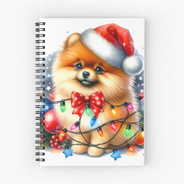 Item preview, Christmas Pomeranian Surrounded By Christmas Lights Dog Sweater designed and sold by Star-Fragment.