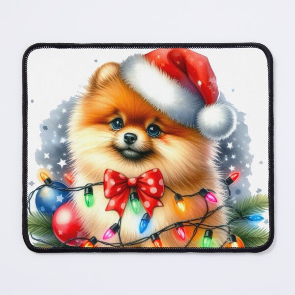 Item preview, Christmas Pomeranian Surrounded By Christmas Lights Dog Sweater designed and sold by Star-Fragment.