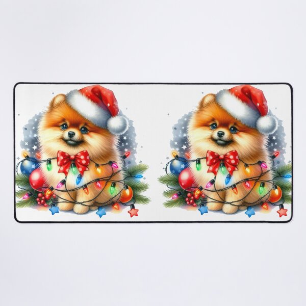 Item preview, Christmas Pomeranian Surrounded By Christmas Lights Dog Sweater designed and sold by Star-Fragment.
